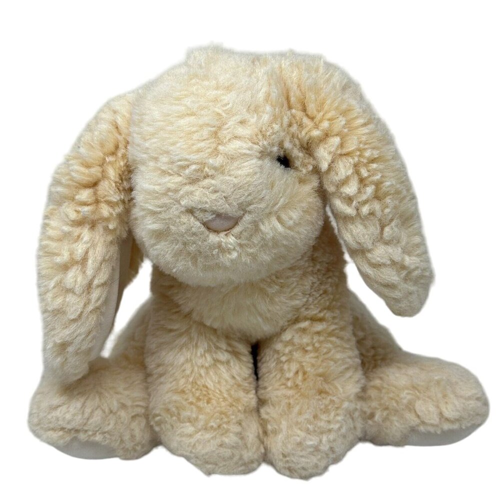Douglas Cuddle Toy Creamie DLux Peach Bunny Rabbit Plush 12 Inch Sitting 2022